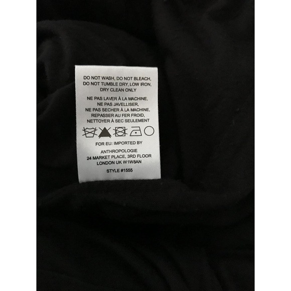 Anthropologie Hutch Michaela Red and Black Textured Dress - Size Small - Picture 5 of 9